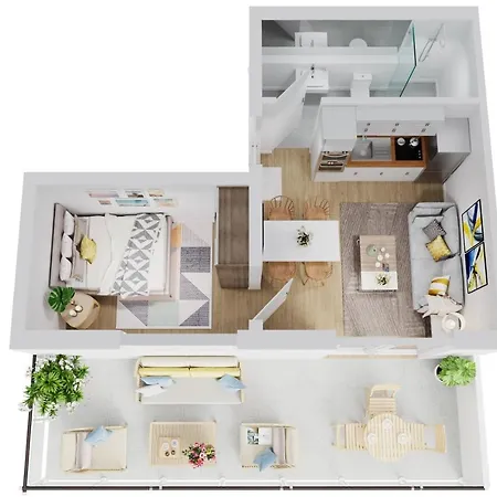 Апартаменты Smart Haus Azur 806 Винтерберг